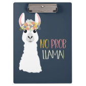 Kein Prob Lama Klemmbrett (Vorderseite)