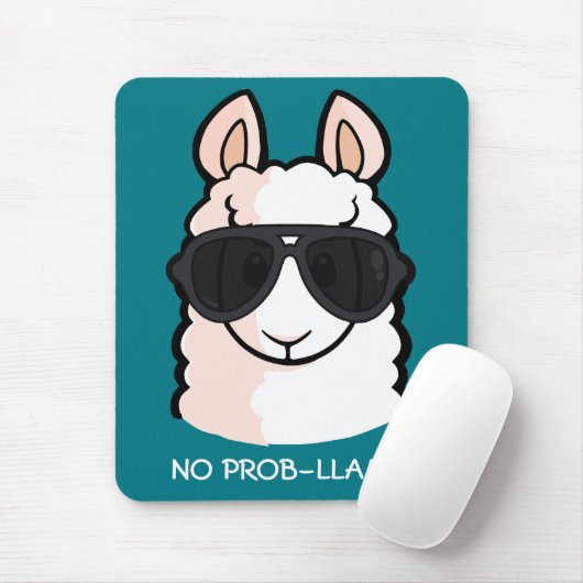 Kein Prob-Lama Mousepad (Mit Mouse)