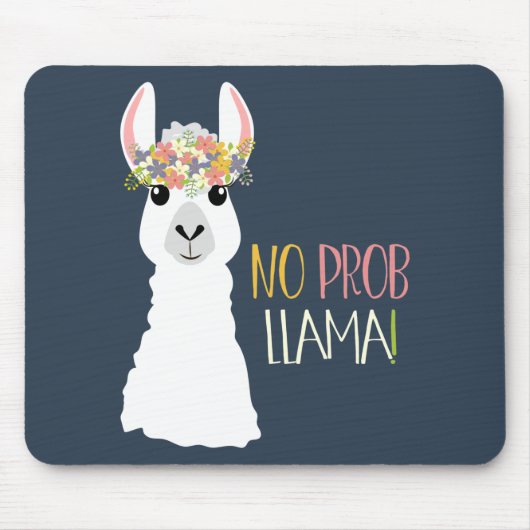 Kein Prob Lama Mousepad (Vorne)