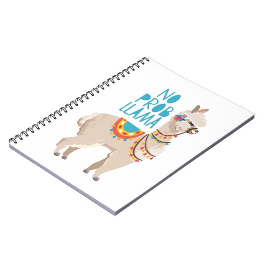 Kein Prob Lama Notizblock (Linke Seite)