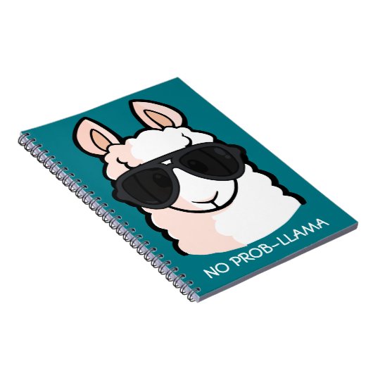 Kein Prob-Lama Notizblock (Rechte Seite)