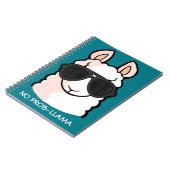 Kein Prob-Lama Notizblock (Linke Seite)