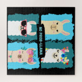 Kein Prob-Lama Puzzle (Horizontal)