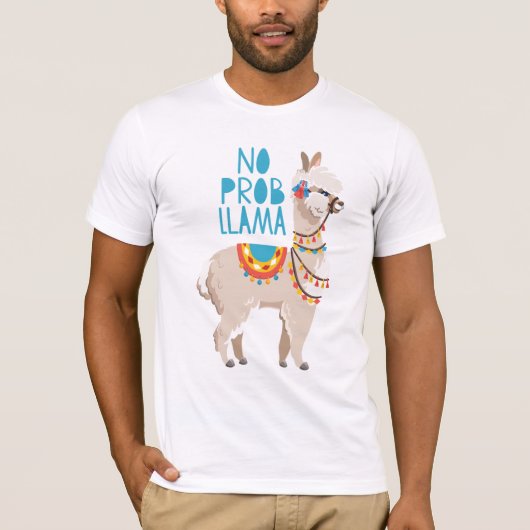 Kein Prob Lama T-Shirt (Vorderseite)