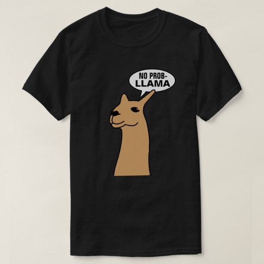 Kein Prob Lama T-Shirt (Design vorne)