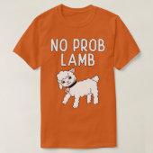 Kein Prob Lamb Funny Sprichwort Lamm T-Shirt (Design vorne)