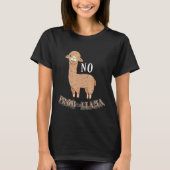 Kein Prob Llama Alpaca Problem Wink Winking T-Shirt (Vorderseite)