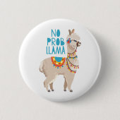Kein Prob Llama Button (Vorderseite)
