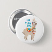 Kein Prob Llama Button (Vorne & Hinten)