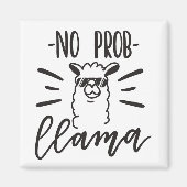Kein Prob Llama Design Magnet (Vorne)