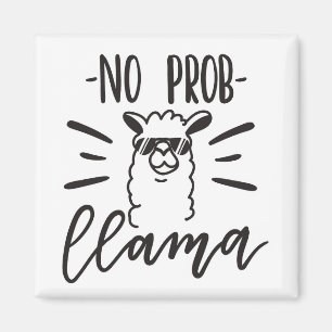 Kein Prob Llama Design Magnet