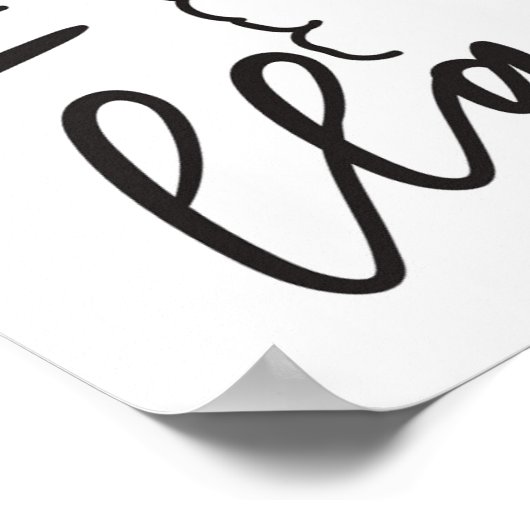 Kein Prob Llama Design Poster (Ecke)