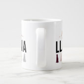 Kein Prob Llama| Gold - Assets Jumbo-Tasse (Rückseite)