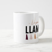 Kein Prob Llama| Gold - Assets Jumbo-Tasse (Vorderseite Rechts)