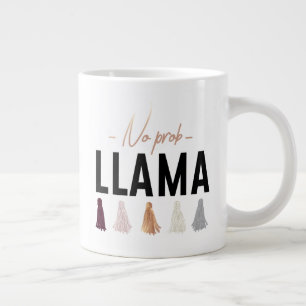 Kein Prob Llama Gold - Assets Jumbo-Tasse
