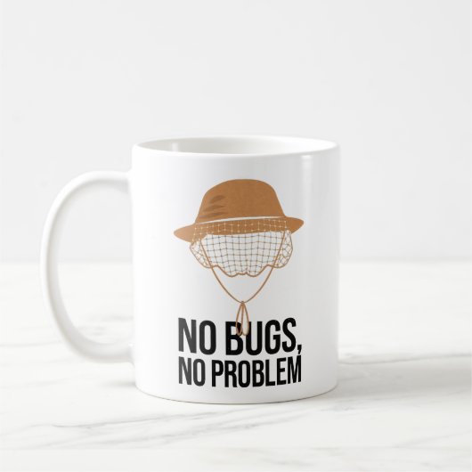 Kein Problem Camping Kostenvoranschlag Design Kaffeetasse (Links)