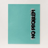 Kein Problem, Ihr Text blau harte Schwierigkeit Bö Puzzle (Vertikal)