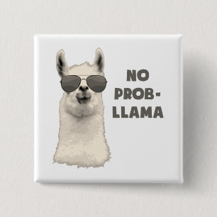 Kein Problem-Lama Button