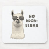 Kein Problem-Lama Mousepad (Vorne)