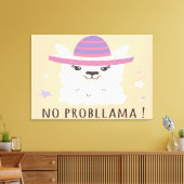 Kein Problem Leinwanddruck (Insitu (Wohnzimmer))