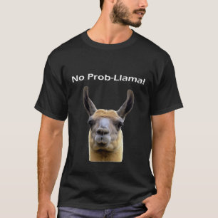 KEIN PROBLEM LLAMA Kein Drama Keine Probleme Humo T-Shirt