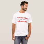 Kein Problem Lustiges Rotes Typografie T-Shirt (Vorne ganz)