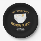 Kein Problem, sondern ein Party-Hip Hop-Party Pappteller (Vorderseite)