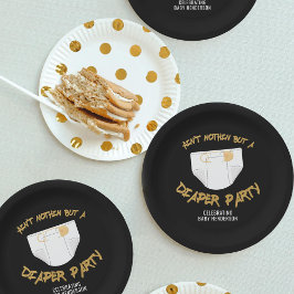 Kein Problem, sondern ein Party-Hip Hop-Party Pappteller