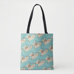 Kein ProbLlama Blau Tasche