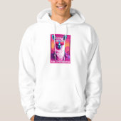 Kein Probllama | Funky Synthwave Hoodie (Vorderseite)