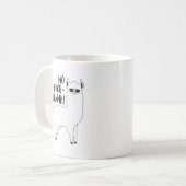 Kein Probllama Kaffeetasse (Vorderseite Links)