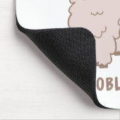 Kein Probllama Kawaii Rosa Lama Mousepad (Ecke)