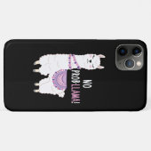 Kein Probllama Llama Case-Mate iPhone Hülle (Rückseite (Horizontal))