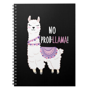 Kein Probllama Llama Notizblock