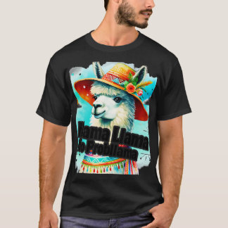 Kein ProbLlama Mama Kein Problem Llama Lustig T-Shirt