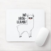 Kein Probllama Mousepad (Mit Mouse)