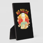 Kein Pulskelett Krankenschwester Funny Medical Hal Fotoplatte (Seite)