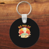 Kein Pulskelett Krankenschwester Funny Medical Hal Schlüsselanhänger (Vorderseite)