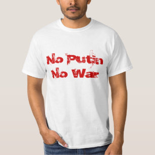 Kein Putin kein Krieg T-Shirt