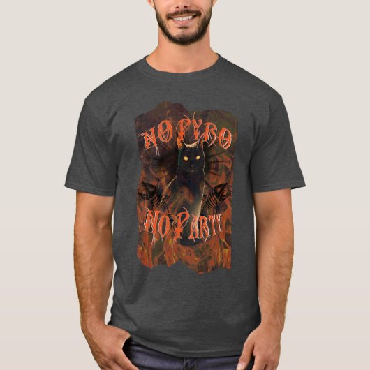 Kein Pyro Kein Party T-Shirt (Vorderseite)