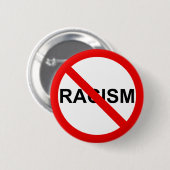 KEIN RASSISMUS BUTTON (Vorne & Hinten)