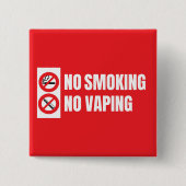 Kein Rauchen Button (Vorderseite)