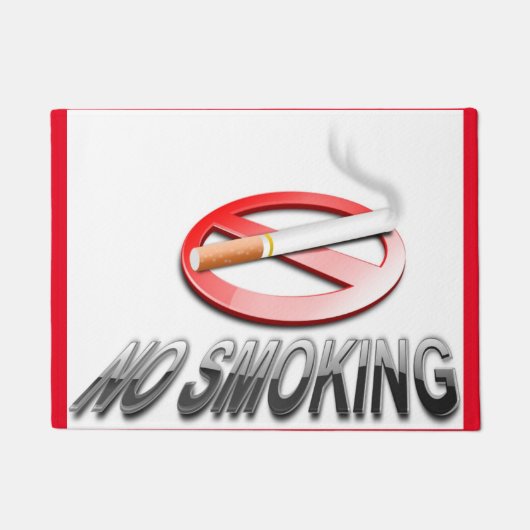 KEIN RAUCHEN FUßMATTE (Vorderseite)
