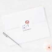 Kein Rauchen - Ihre Zähne werden Ihnen Aufkleber d (Umschlag)