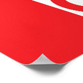 Kein Rauchen ohne Vaping Poster (Ecke)