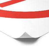 Kein Raucher-Poster Poster (Ecke)