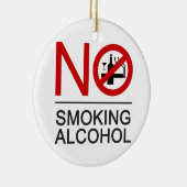 KEIN Rauchverbot ⚠ thailändisches ⚠ Keramik Ornament (Rechts)