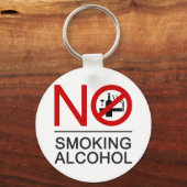 KEIN Rauchverbot ⚠ thailändisches ⚠ Schlüsselanhänger (Vorderseite)