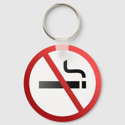 Kein Rauchzeichen Schlüsselanhänger (Vorderseite)