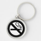 Kein Rauchzeichen Schlüsselanhänger (Vorne)